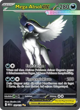 Mega-Absol-ex 180 – Mega-Entwicklung