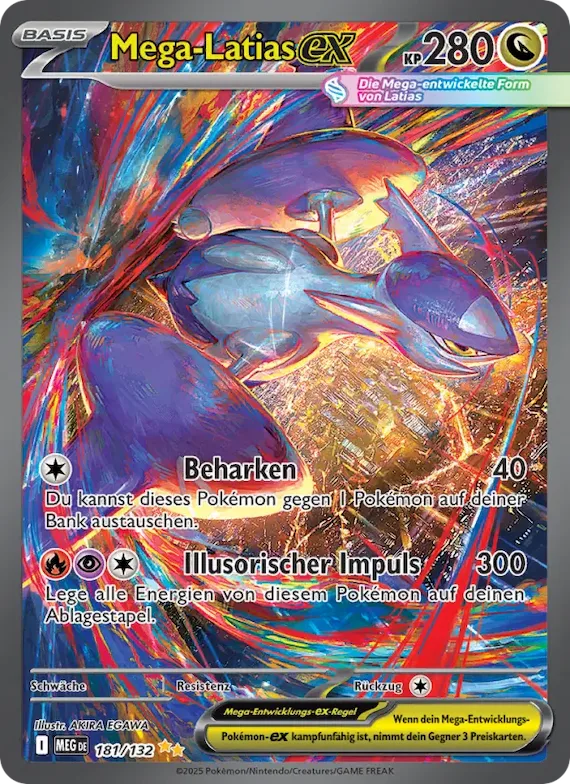 Mega-Latias-ex 181 – Mega-Entwicklung