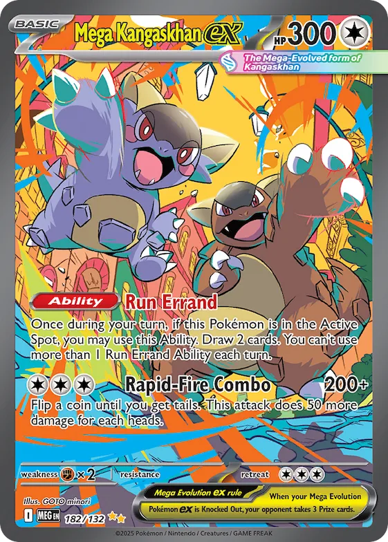 Mega Kangaskhan ex #182 – Mega Evolution