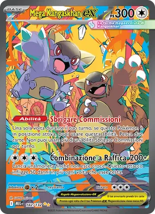 Mega Kangaskhan-ex 182 – Megaevoluzione