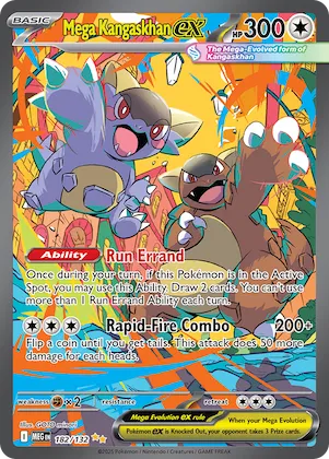 Mega Kangaskhan ex #182 – Mega Evolution