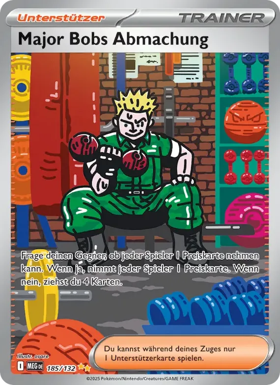 Major Bobs Abmachung 185 – Mega-Entwicklung