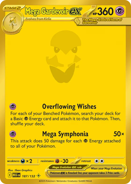 Mega Gardevoir ex #187 – Mega Evolution