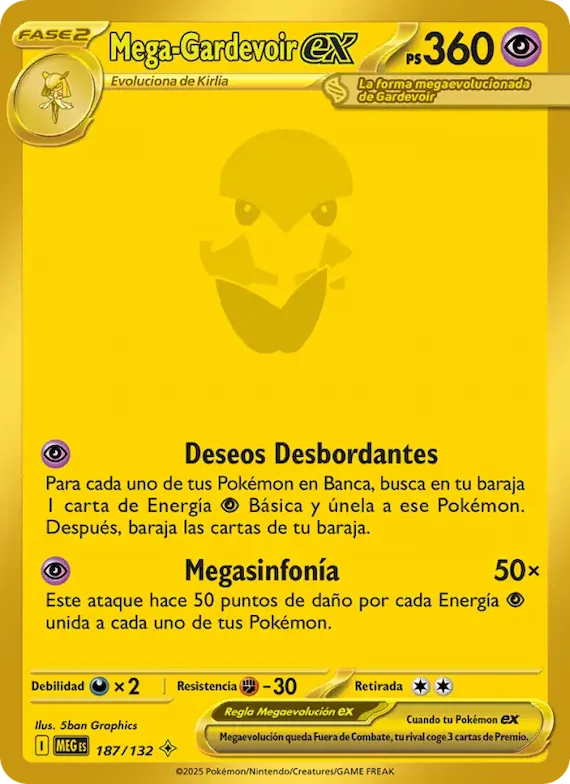 Mega-Gardevoir ex 187 – Megaevolución