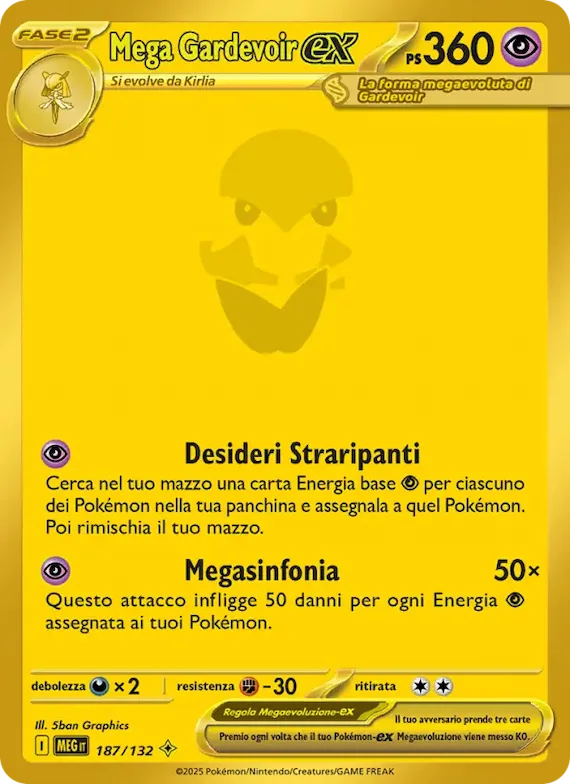 Mega Gardevoir-ex 187 – Megaevoluzione