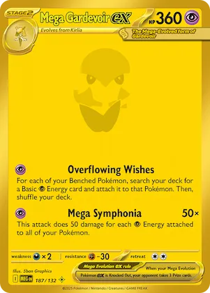 Mega Gardevoir ex #187 – Mega Evolution