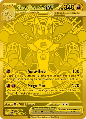Mega-Lucario-ex 188 – Mega-Entwicklung