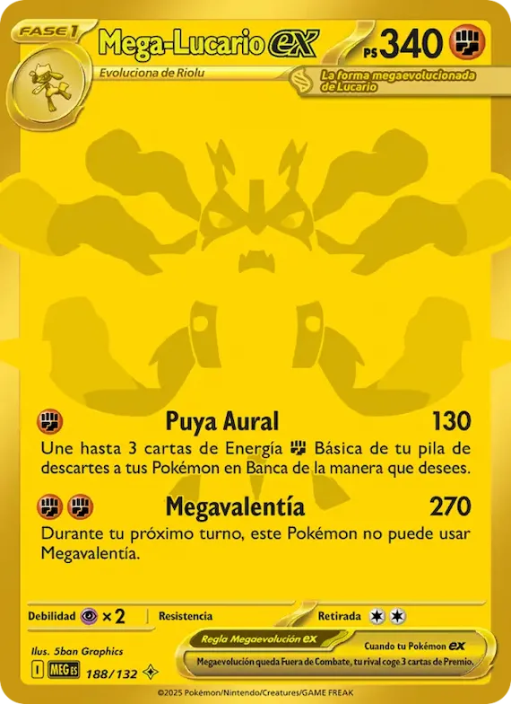Mega-Lucario ex 188 – Megaevolución