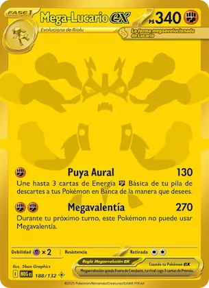 Mega-Lucario ex 188 – Megaevolución