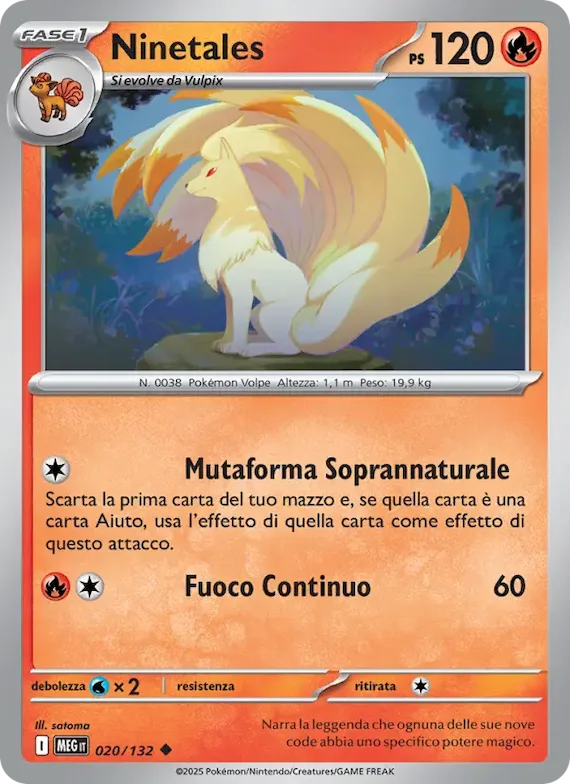 Ninetales 20 – Megaevoluzione