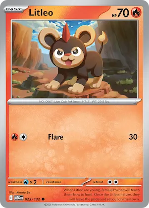 Litleo #23 – Mega Evolution