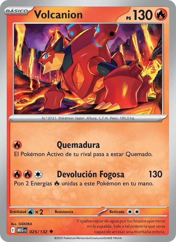 Volcanion 25 – Megaevolución
