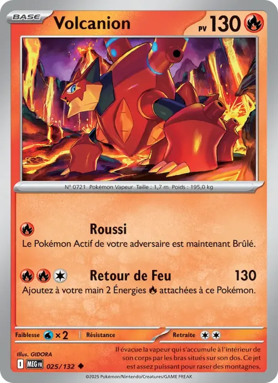 Volcanion 25 – Méga-Évolution