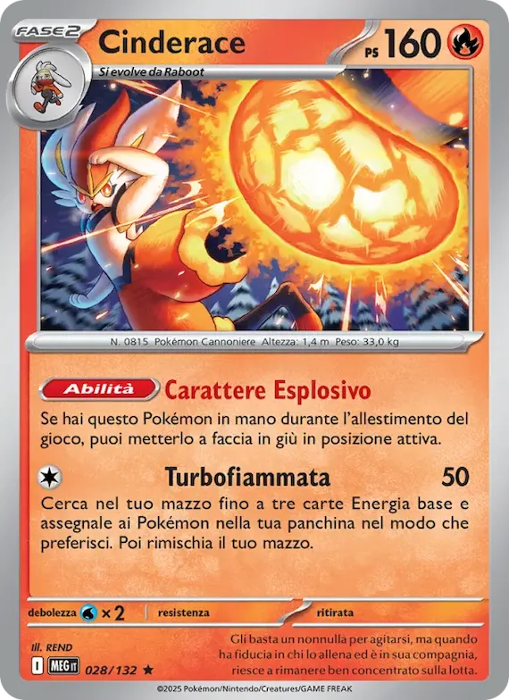 Cinderace 28 – Megaevoluzione