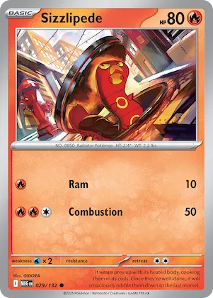 Sizzlipede #29 – Mega Evolution