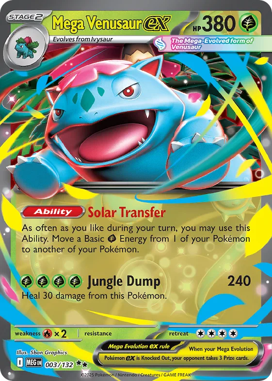 Mega Venusaur ex #3 – Mega Evolution