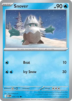 Snover #35 – Mega Evolution