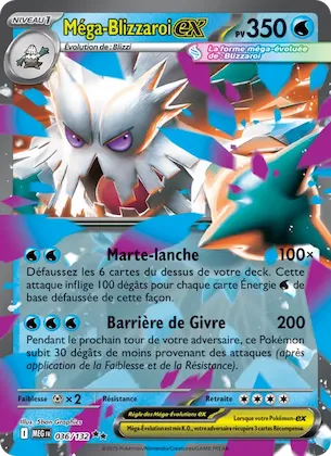 Méga-Blizzaroi-ex n° 36 – Méga-Évolution