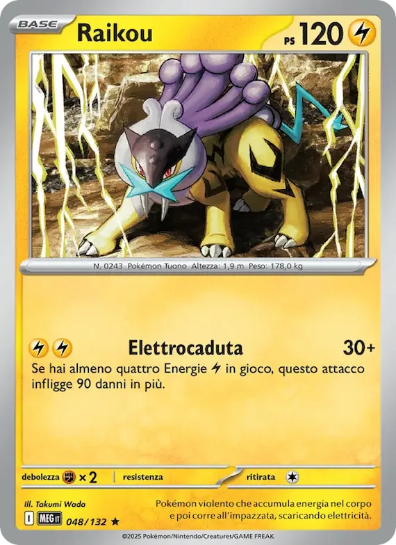 Raikou 48 – Megaevoluzione