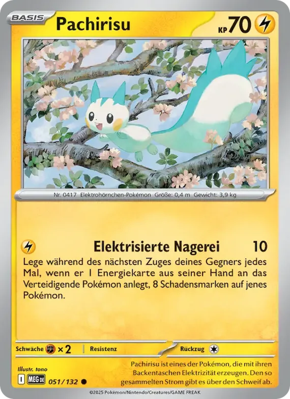 Pachirisu 51 – Mega-Entwicklung