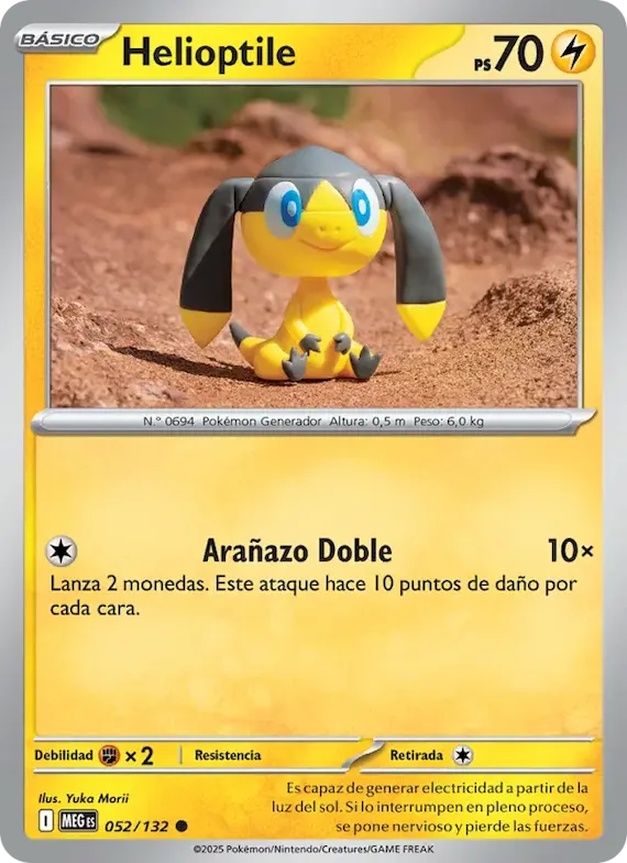 Helioptile 52 – Megaevolución