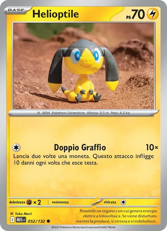 Helioptile 52 – Megaevoluzione