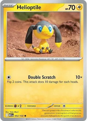 Helioptile #52 – Mega Evolution