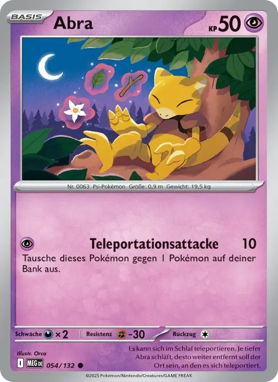 Abra 54 – Mega-Entwicklung