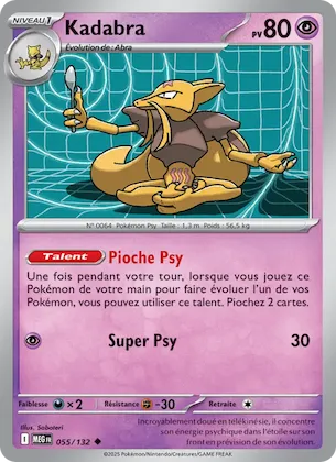 Kadabra n° 55 – Méga-Évolution