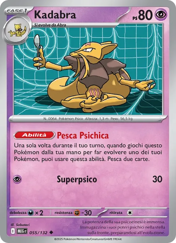 Kadabra 55 – Megaevoluzione
