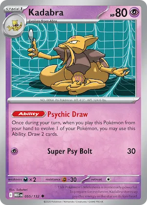 Kadabra #55 – Mega Evolution