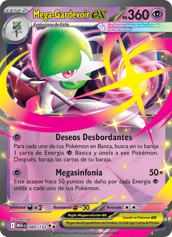 Mega-Gardevoir ex 60 – Megaevolución