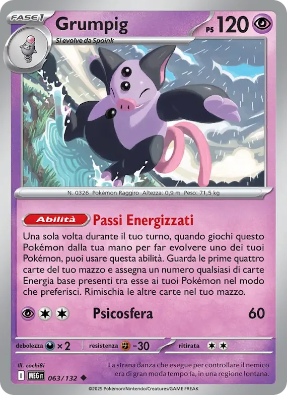 Grumpig 63 – Megaevoluzione