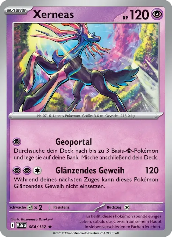 Xerneas 64 – Mega-Entwicklung