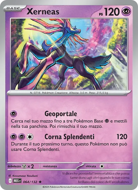 Xerneas 64 – Megaevoluzione