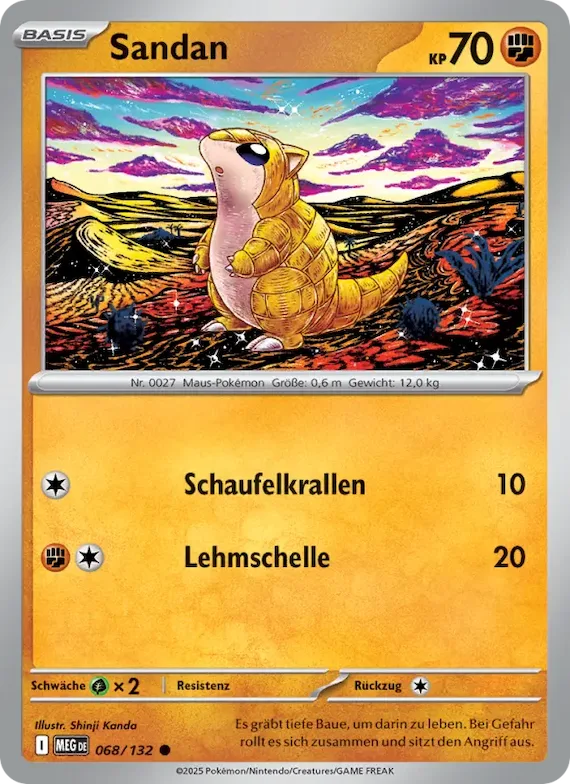 Sandan 68 – Mega-Entwicklung