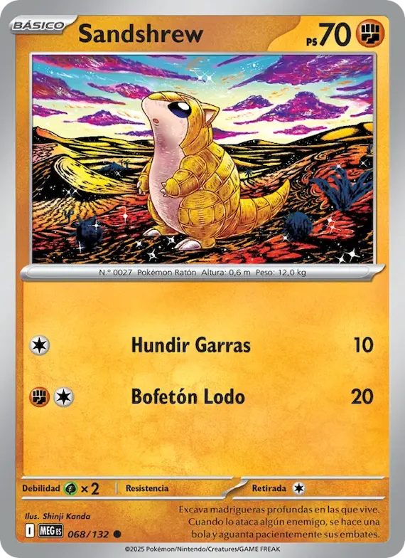 Sandshrew 68 – Megaevolución