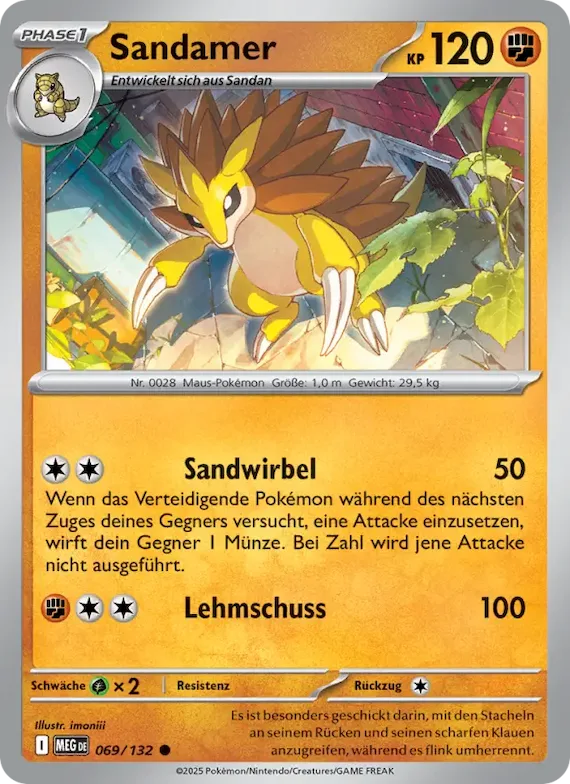 Sandamer 69 – Mega-Entwicklung
