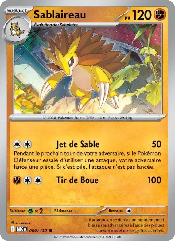 Sablaireau 69 – Méga-Évolution