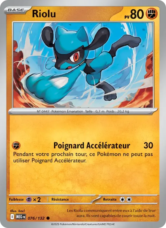 Riolu 76 – Méga-Évolution