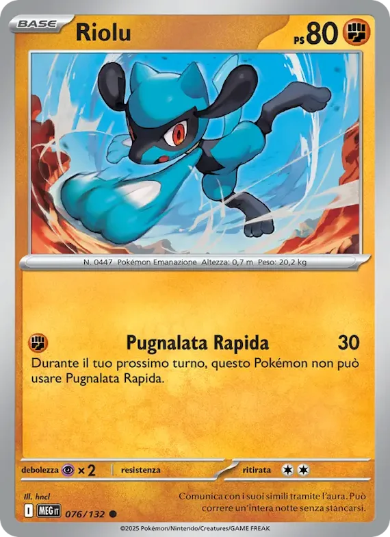 Riolu 76 – Megaevoluzione
