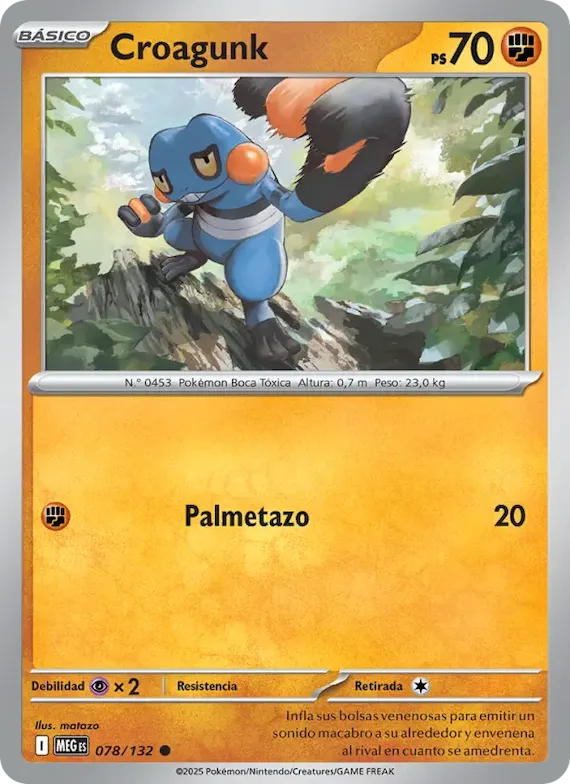 Croagunk 78 – Megaevolución