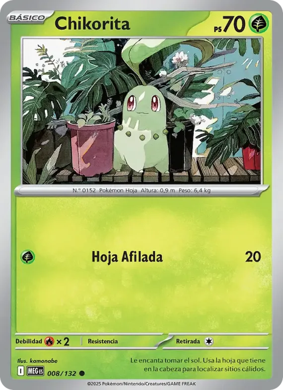 Chikorita 8 – Megaevolución