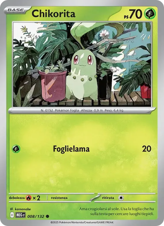 Chikorita 8 – Megaevoluzione