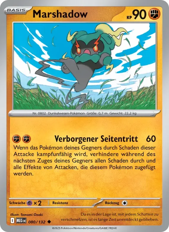 Marshadow 80 – Mega-Entwicklung