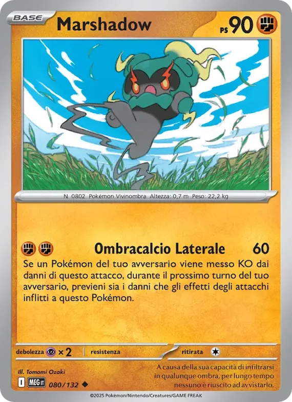 Marshadow 80 – Megaevoluzione