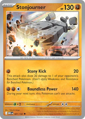 Stonjourner #81 – Mega Evolution
