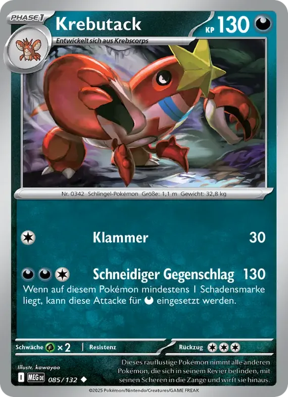 Krebutack 85 – Mega-Entwicklung
