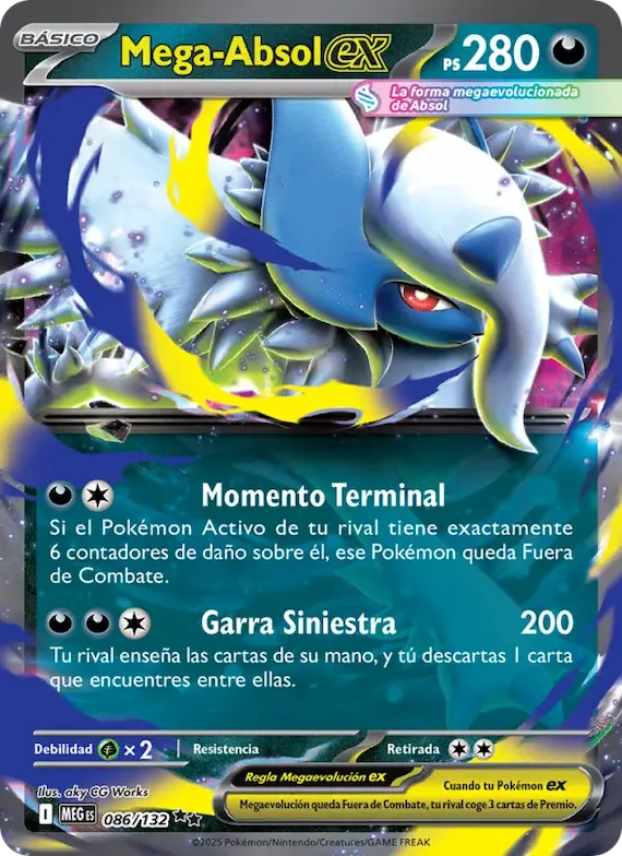 Mega-Absol ex 86 – Megaevolución