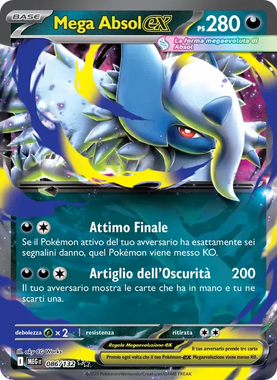 Mega Absol-ex 86 – Megaevoluzione